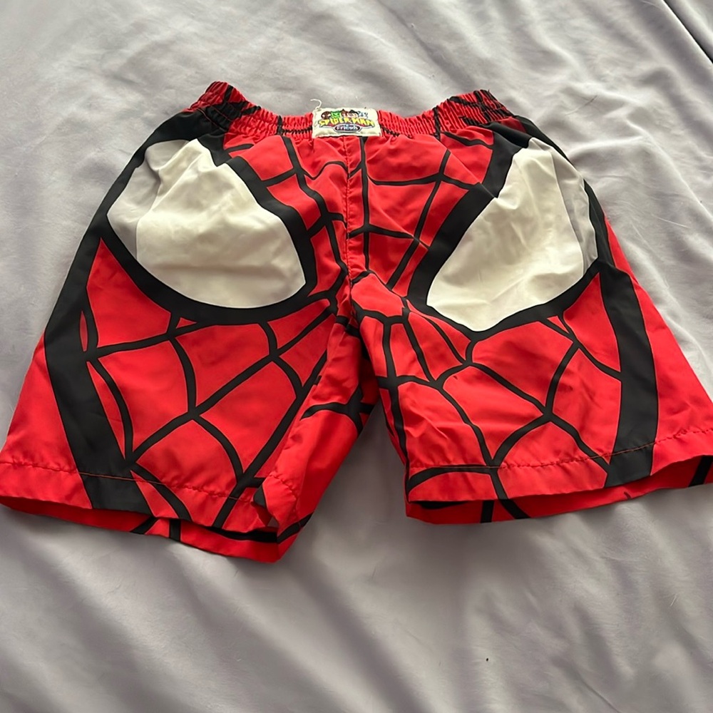 Kids Spider-Man swim trunks. Size 3T